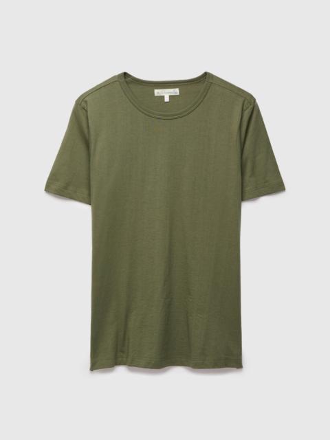 Merz b. Schwanen 1950s "Good Originals" 5.5oz Loopwheel T-Shirt in Army