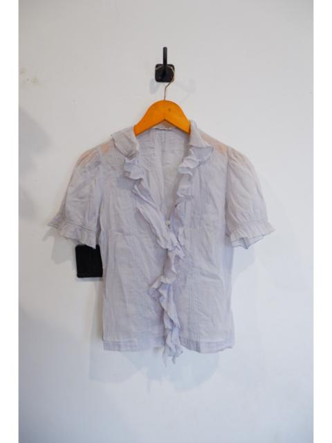 Miu Miu MIU MIU by Prada Sheer Blouses Shirts