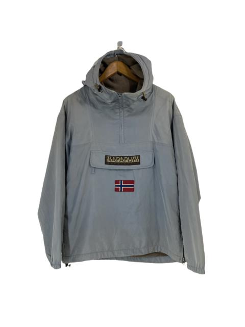 Other Designers Napapijri - Napapijri Light Jacket With Hoodies Anorak Design big Logo