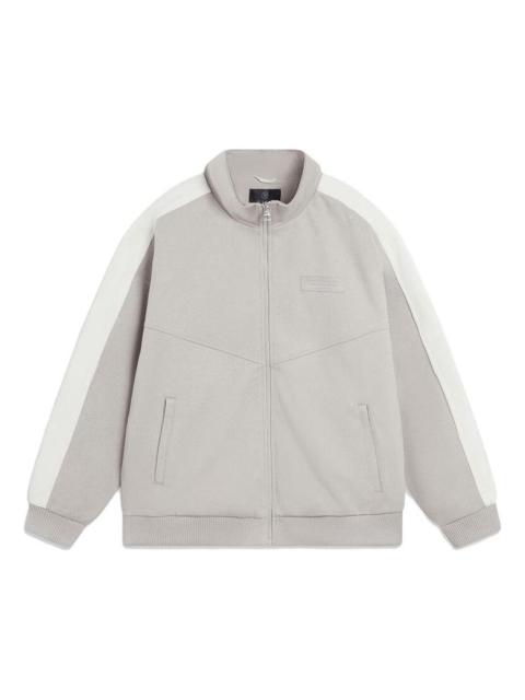 Li-Ning Li-Ning Wade Series Lifestyle Zip Up Track Jacket 'Grey White' AFDT691-3