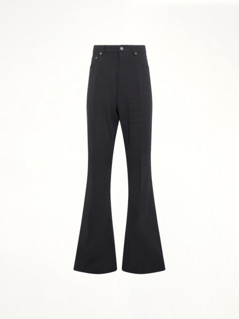 Rick Owens Wool Bolan Bootcut in Black