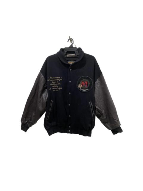 Other Designers 🔥Vintage🔥 90’s Mcgregor Varsity Leather Jacket