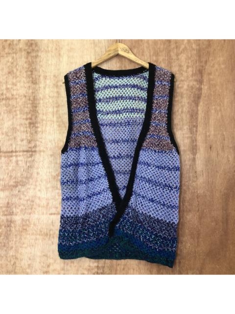 Other Designers Homespun Knitwear - VTG Multicolor Knit Vest #2008