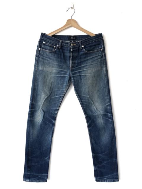 A.P.C. Vintage A.P.C Selvadge Distressed Denim Jeans