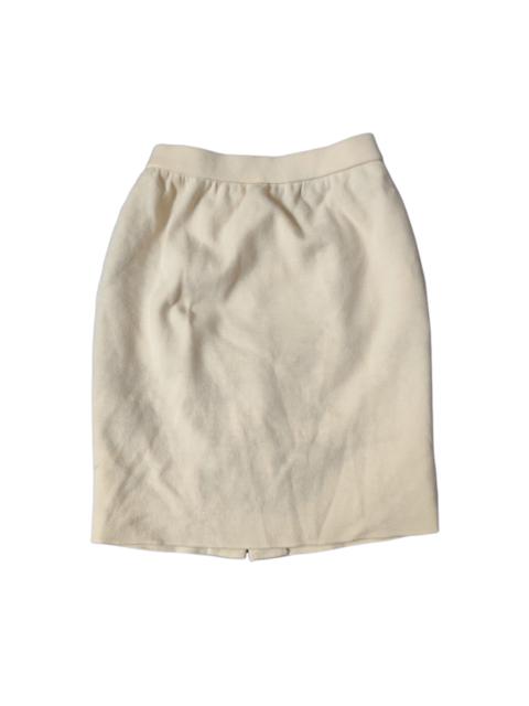 SAINT LAURENT YSL Yves Saint Laurent Wool Skirt