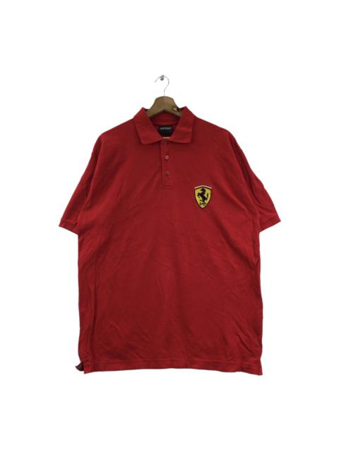 Other Designers Ferrari - Vtg FERRARI ITALY MOTORSPORT Racing Team Tee Shirt Polo