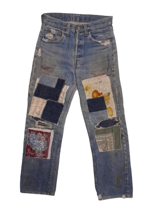 Levi's 70s Levis 501 Single Stitch #6 Selvedge Usa Denim (E923)