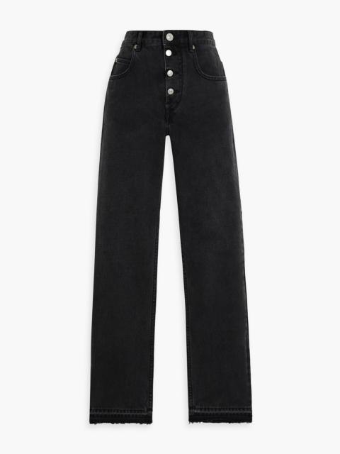 Isabel Marant Étoile Belden high-rise straight-leg jeans