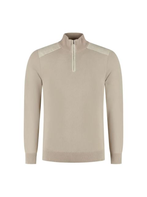 half-zip jumper