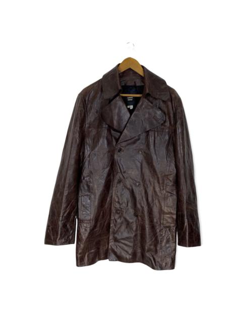 Other Designers Costume National - NICE DESIGN COSTUME HOMME DOUBLE BREAST LEATHER JACKET