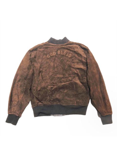 Other Designers MUST GONE🔥Vintage BIGI SUEDE Leather Varsity Men’s Bigi