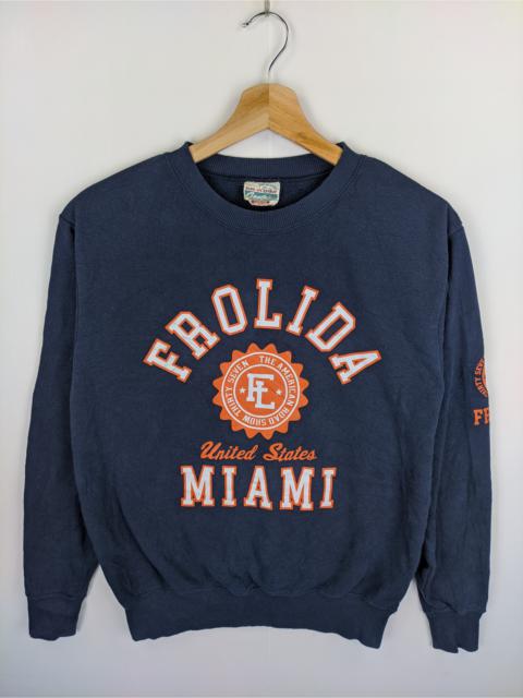 Other Designers Vintage - 🔥Offer🔥Vintage Sweatshirt Cisalpin Florida Miami