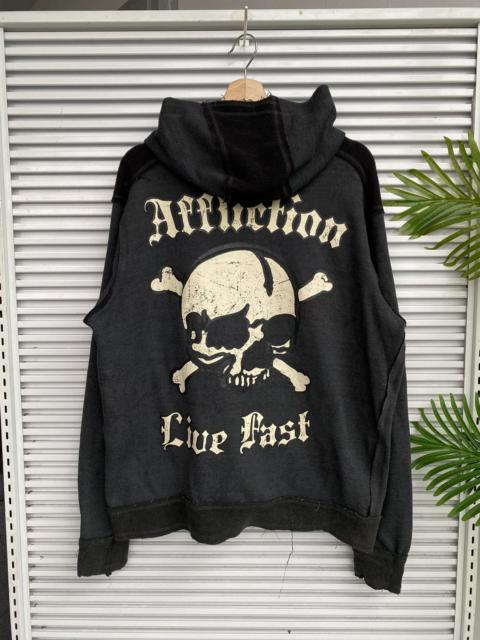 Vintage Affliction Life Skulls Hoodies / Goa itsixwasnine
