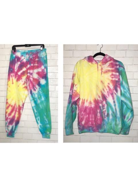 Other Designers Fashion Nova - Tie Dye Hoodie + Jogger Set