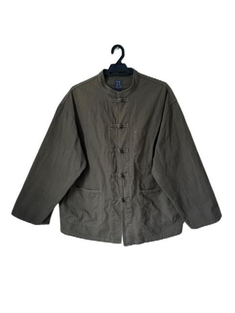NEEDLES Freaks Store Japanese Brand Style Work Jacket Olive