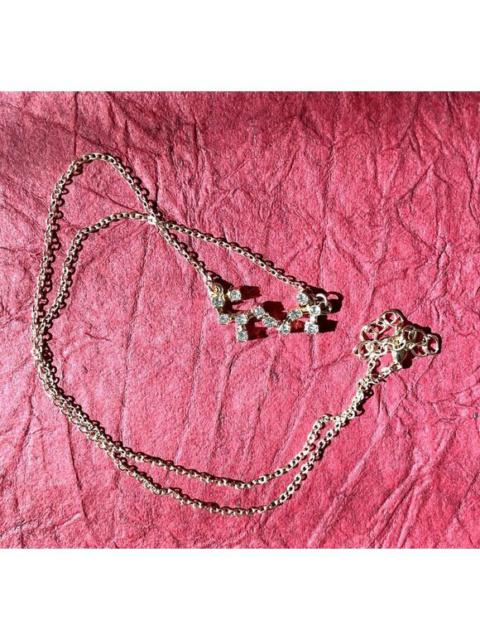 Unbranded - Gold Plated Necklace Scorpio Zodiac Sign Constellation Cubic Zirconia