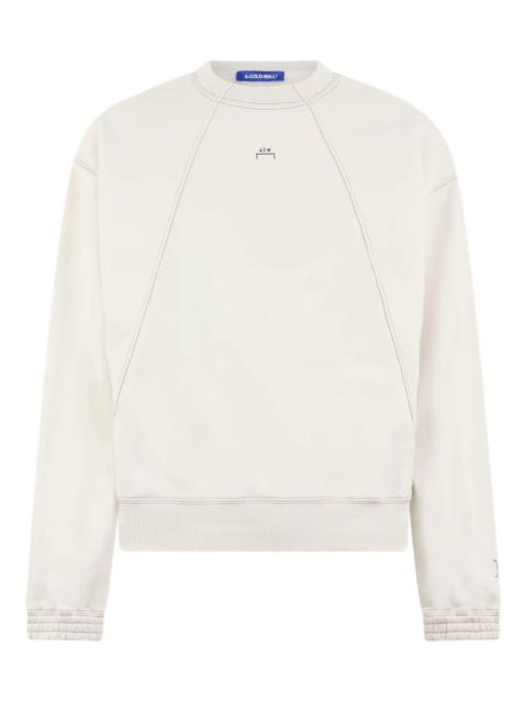 A-COLD-WALL* panelled cotton sweatshirt