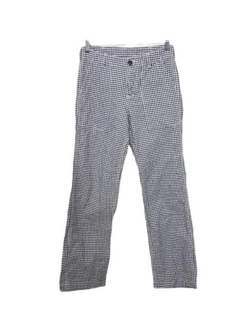 BEAMS PLUS Japanese Brand BEAMS Houndstooth Grid Fly Button Bush Pant