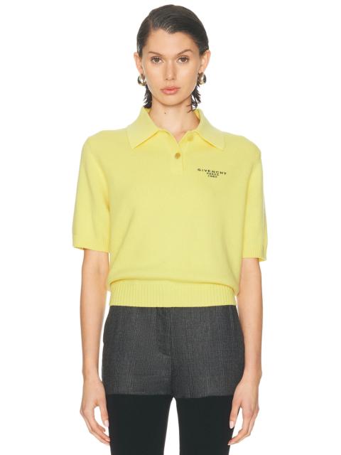 Givenchy Short Sleeve Polo Top
