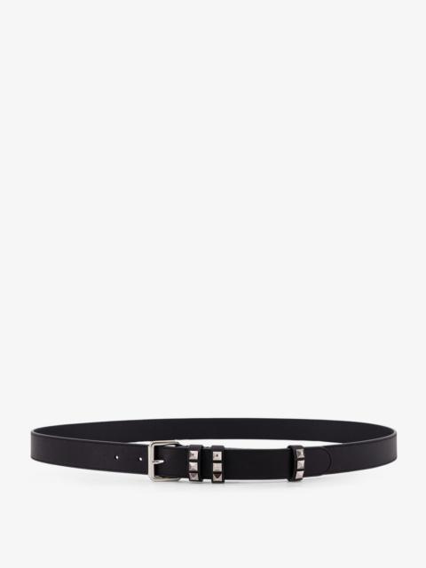 Valentino Valentino Garavani Flaneuse Leather Belt Black