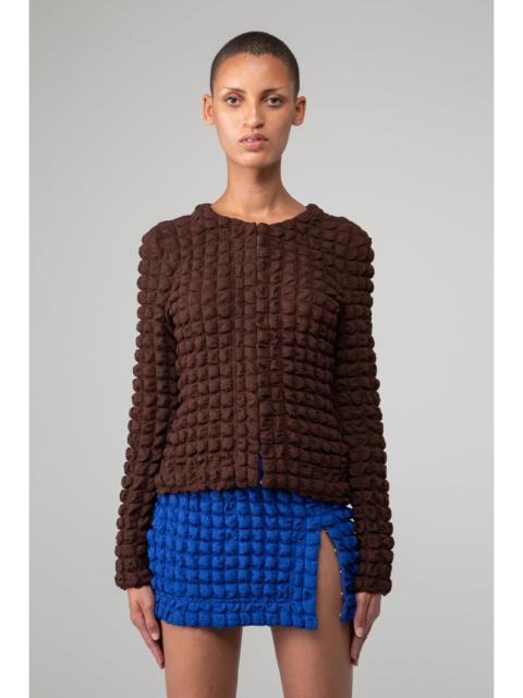 ECKHAUS LATTA $475 Eckhaus Latta Bubble Cardigan