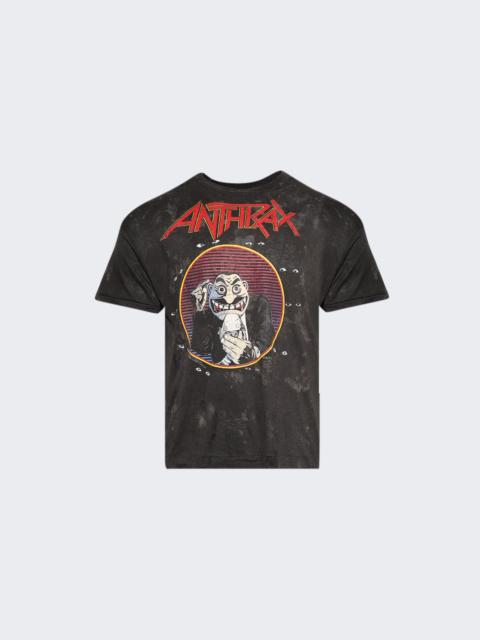 EARTHLING VIP Antharax Vintage Tee Washed Black