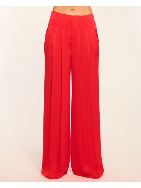RAMY BROOK Yvette Pleated Wide Leg Pant