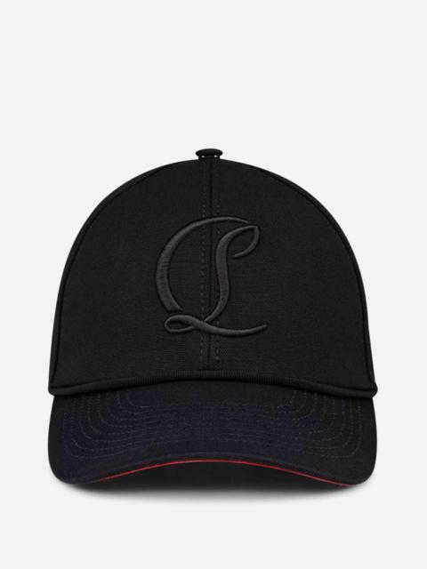 Christian Louboutin COTTON LOGO CAP