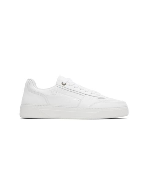 White Initial Sneaker