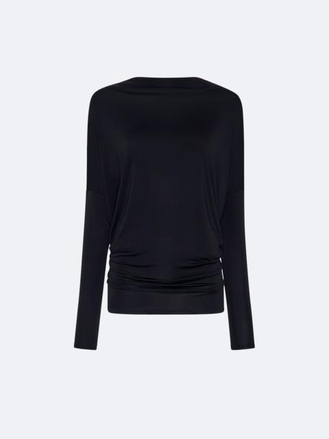 LAPOINTE Jersey Blouson Top