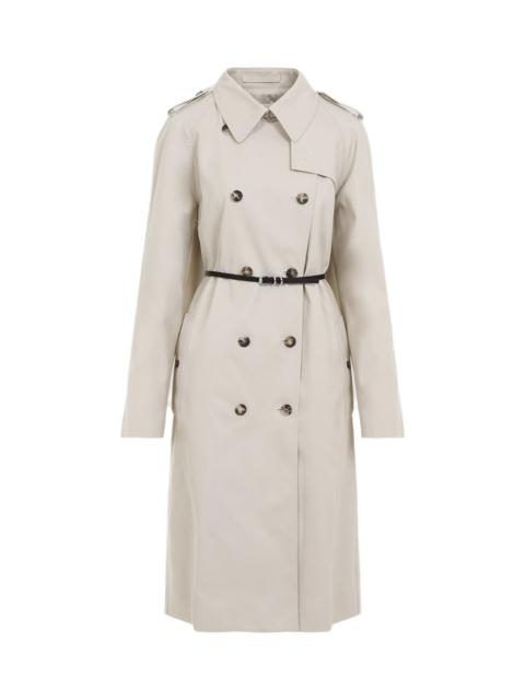 Cotton-blend Trench