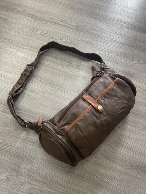 Other Designers Rageblue multi compartment waxed crossbody bag
