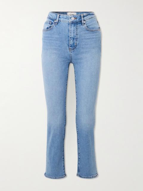 FRAME The Pencil Cropped High-rise Skinny Jeans