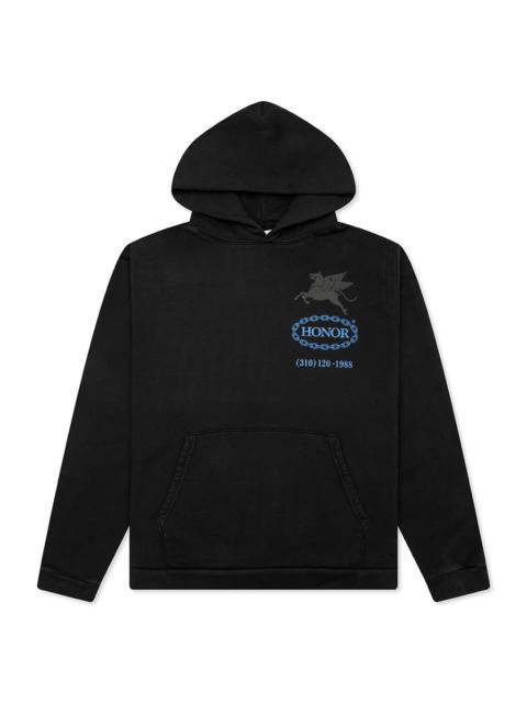 HONOR THE GIFT HELLHOUND TOWING HOODIE - BLACK
