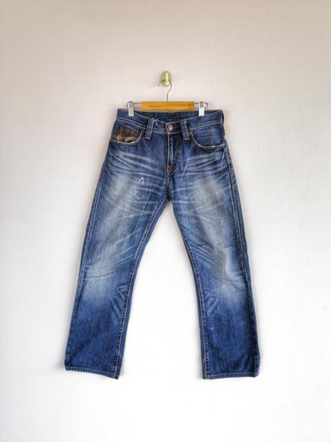 Other Designers Vintage - Vintage Levis Jeans Buckle Distressed Levis Denim Pants