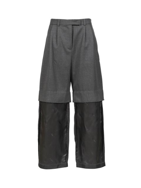 VAQUERA CHOPPED TROUSERS WOVEN / GRY