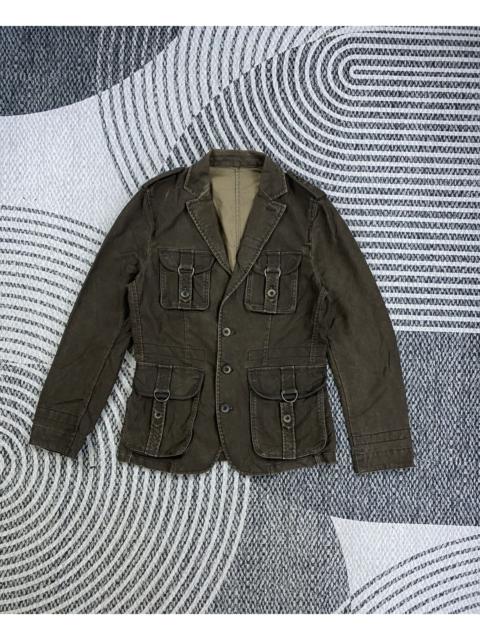 Other Designers The Difference - Vintage Difference Rupert Multipocket Punk Style Jacket