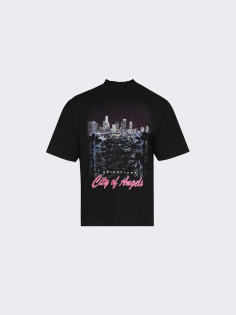 BALENCIAGA Medium Fit Tee Faded Washed Black