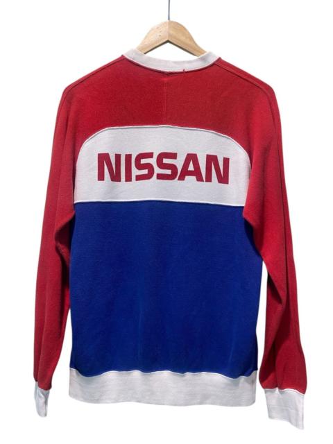 Other Designers Rare Vintage 80s Nissan Rally Colour Block Sweatshirt Nismo