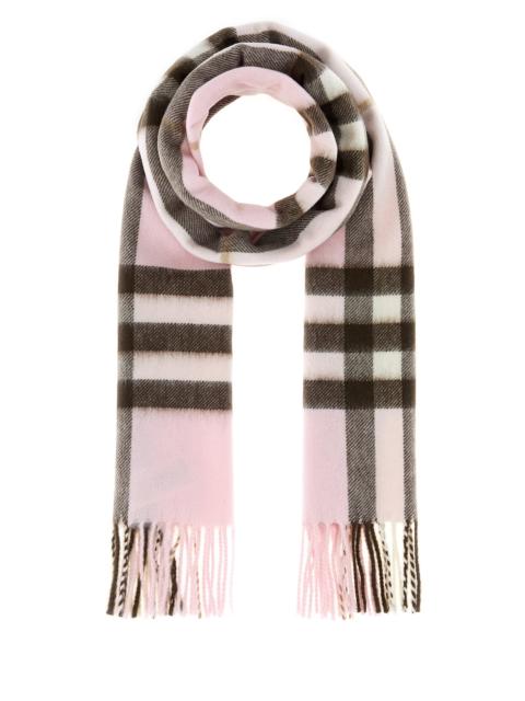 Burberry Embroidered cashmere scarf