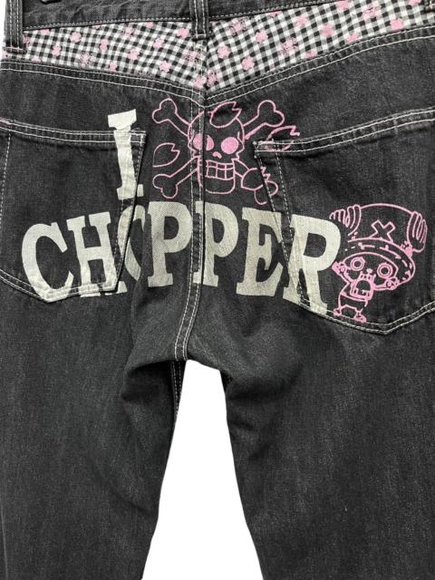 Other Designers 🔥90’s ONE PIECE JAPANESE ANIME Spell-Out TONY CHOPPER Denim