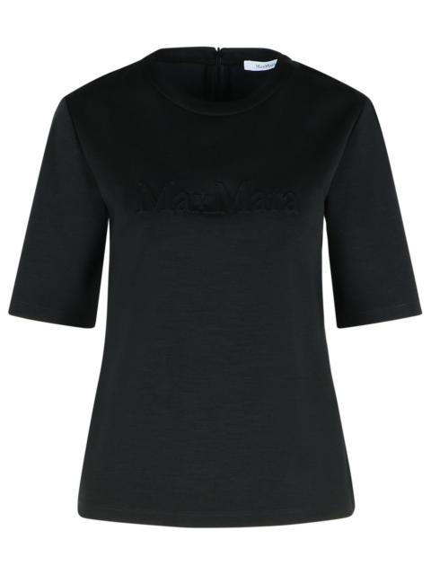 Max Mara Max Mara 'Peter' Black Wool T-Shirt Women