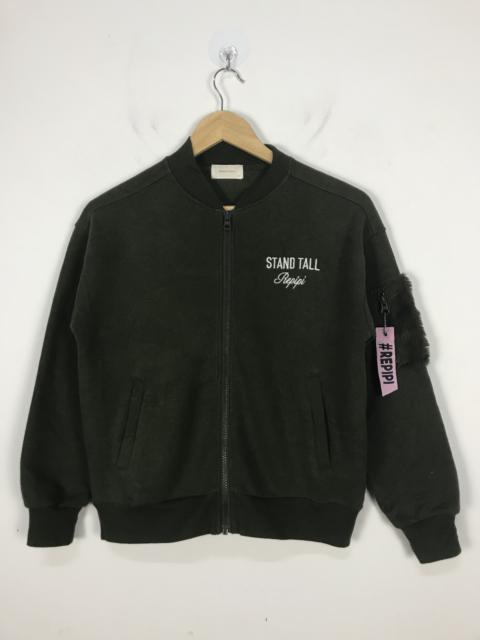 Other Designers Japanese Brand - Repipi Armario Army Stand Tall Zip Up Sweatshirt #2005