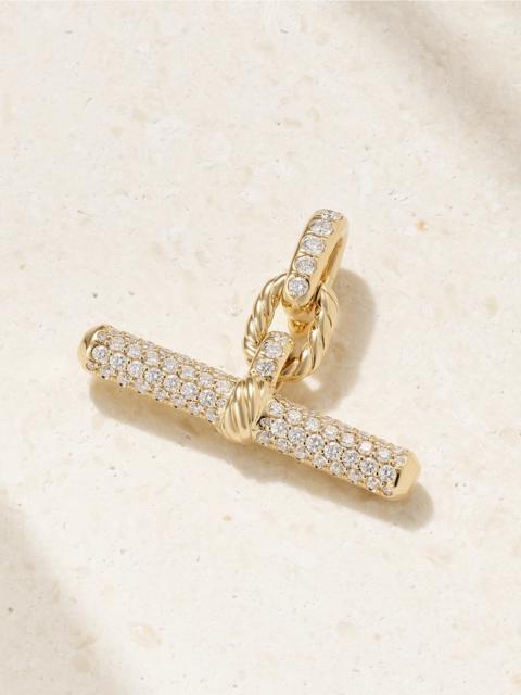 DAVID YURMAN Dy Madison 18-karat Gold Diamond Pendant