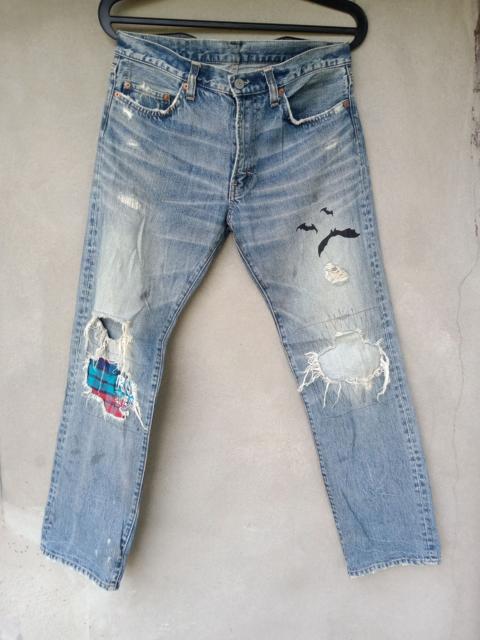 Other Designers Designer × Japanese Brand - RNA Sweat Custom Rare Design Distressed Denim