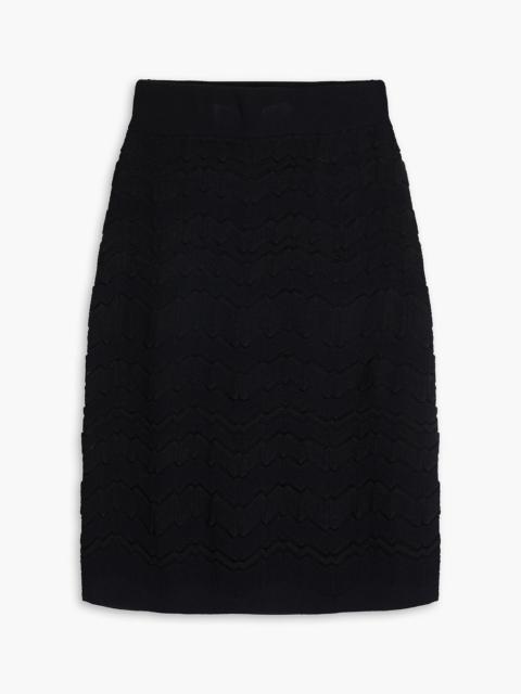 Missoni Crochet-knit mini skirt