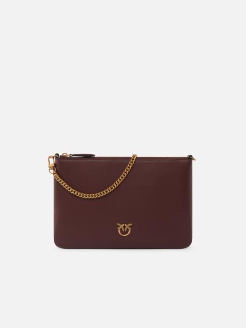 PINKO MEDIUM SHOULDER BAG FLAT LOVE BAG SIMPLY