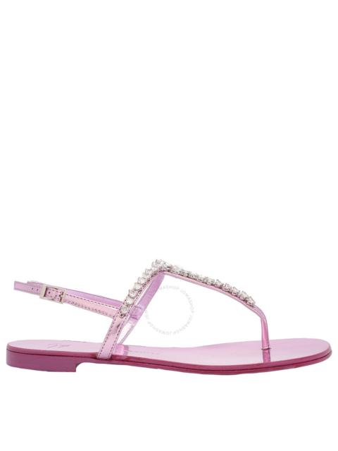 Giuseppe Zanotti Giuseppe Zanotti Minnah Open Toe Embellished Sandals