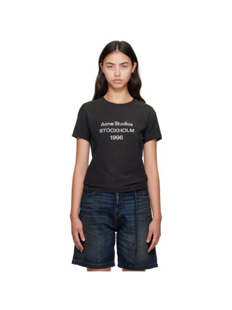Acne Studios Black Logo T-shirt