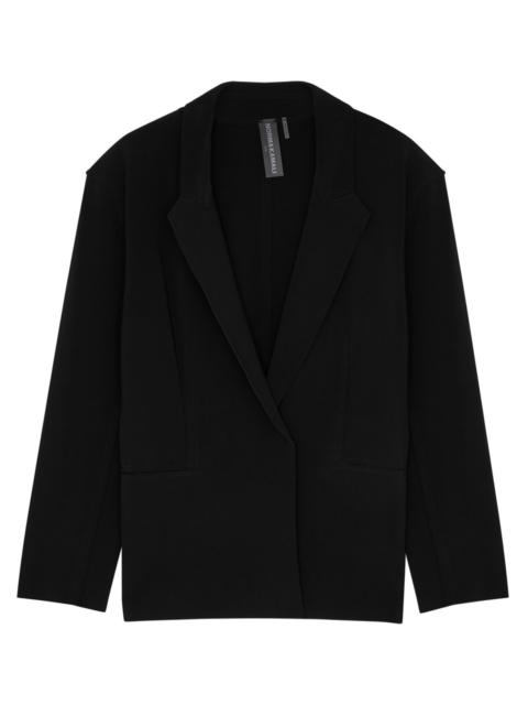NORMA KAMALI Stretch-jersey blazer